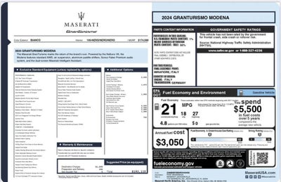 2024 Maserati GranTurismo Modena
