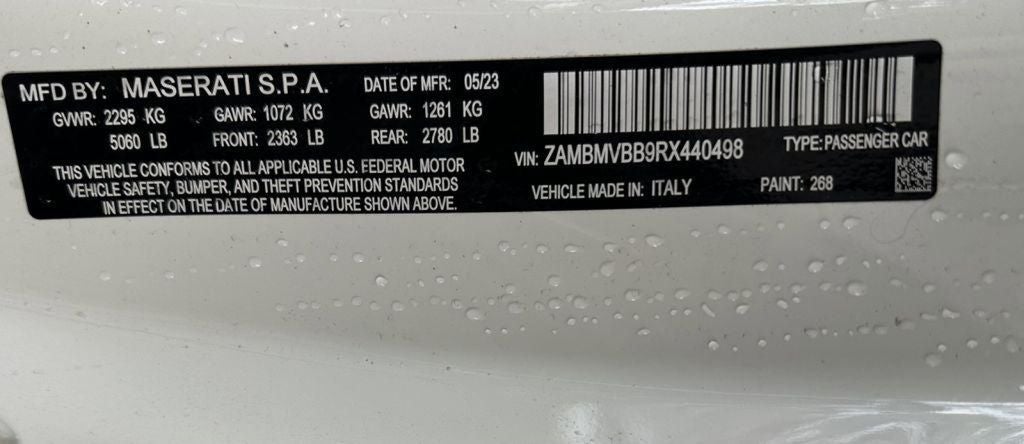 2024 Maserati GranTurismo Modena