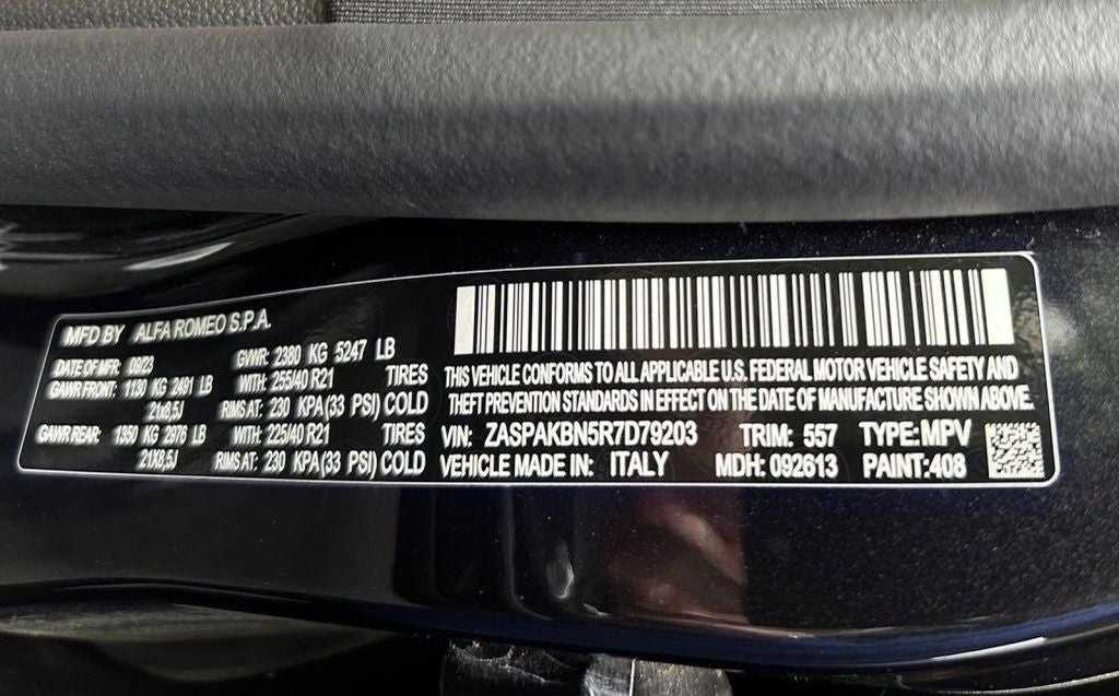 2024 Alfa Romeo Stelvio Veloce AWD