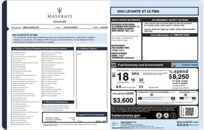 2024 Maserati Levante GT Ultima