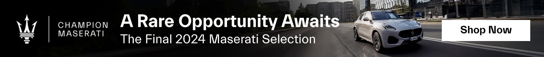 Shop 2024 Maserati Inventory